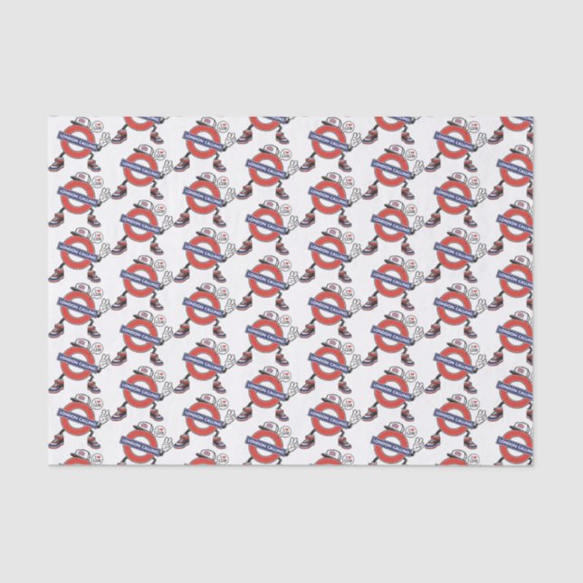 Papel De Seda Chamada de Londres (Frente )