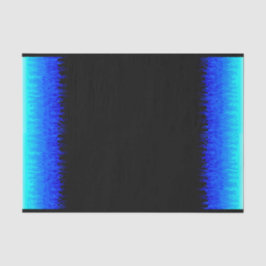 Papel De Seda Chamas a quente azuis