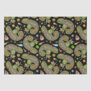 Papel De Seda Chameleon Psychedelic Fantasy