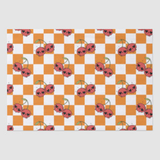 Papel De Seda Chaminé de cereja - estética Alt