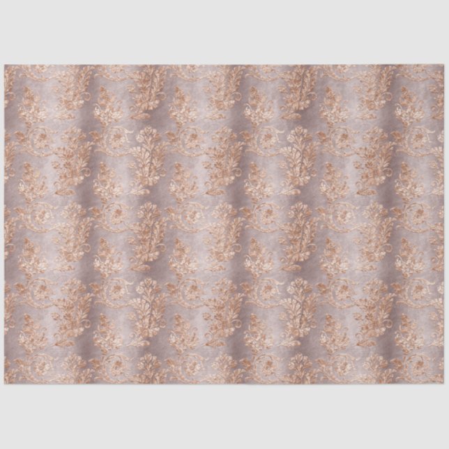 Papel De Seda Champagne Velvet Series Design 6 (Frente )