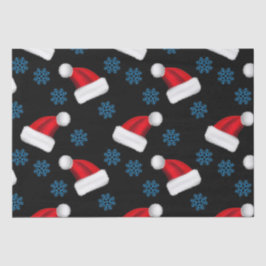 Papel De Seda Chapéu de Natal Personalizado | Papais noeis de Fe