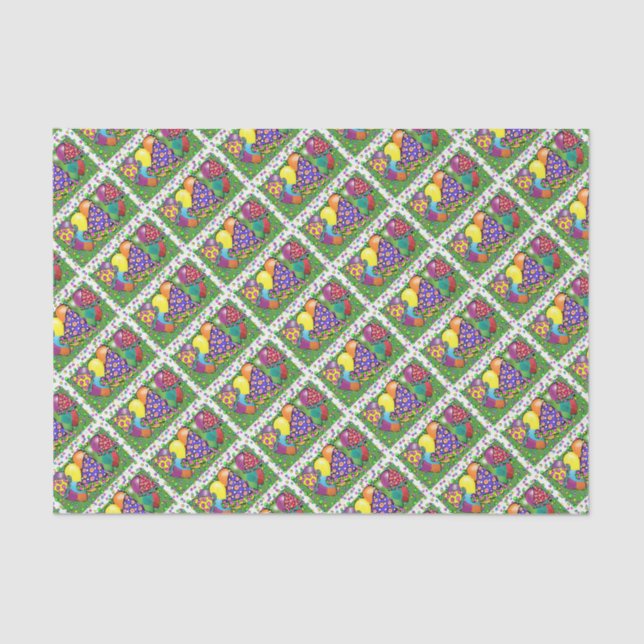 Papel De Seda Chapéus do Partido Birthay (Frente )