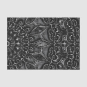 Papel De Seda Charcarvão Mandala