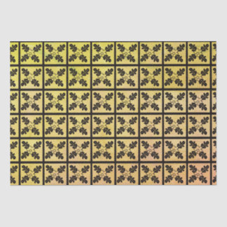 Papel De Seda Charters Oak Quilt Woodblock