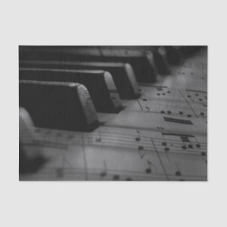 Papel De Seda Chaves de Piano de Música