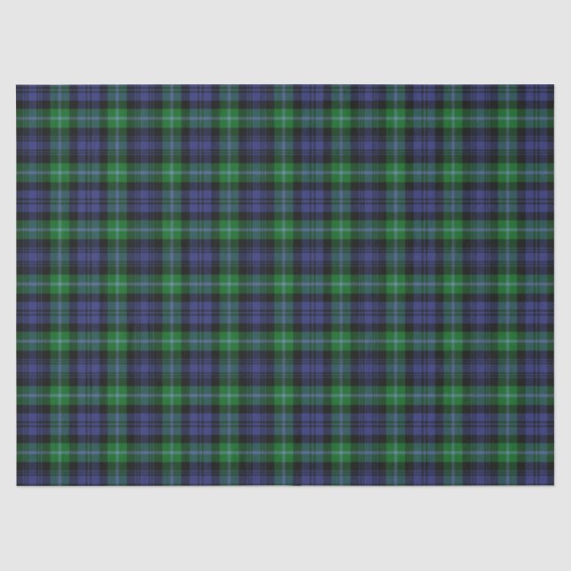 Papel De Seda Cheape de Torosay Tartan (Frente )