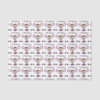 Papel De Seda Cheerleader rosa