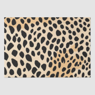 Papel De Seda Cheetah Impressão Pattern