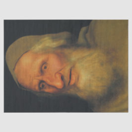 Papel De Seda Chefe de um Homem Idoso (por Quentin Metsys)