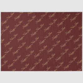 Papel De Seda cheio feliz ano novo do amor