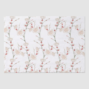 Papel De Seda Cherry Blossom Pattern Boho