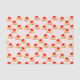 Papel De Seda Cherry Cheesecake Dessert