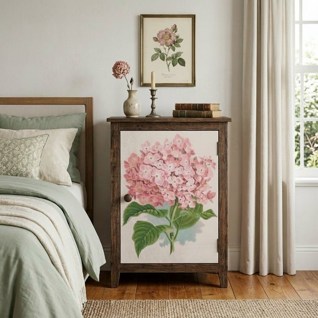 Papel De Seda Chic Desbotado Flores Corais Rosa Bege Claro (Criador carregado)