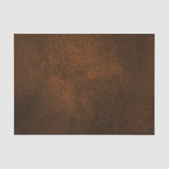 Papel De Seda Chic Elegant Dark Brown Texturizado (Frente )