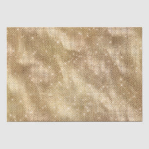 Papel De Seda Chic Glam Dourado Sparkle