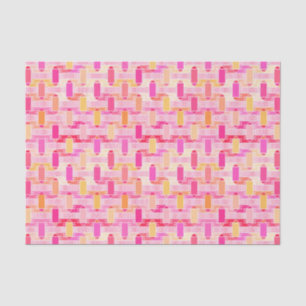 Papel De Seda Chic industrial Art Deco - rosa, pêssego, ouro