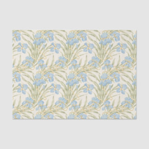 Papel De Seda Chic Vintage Blue Iris