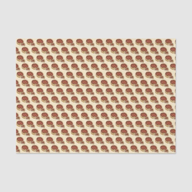 Papel De Seda Chicago Illinois Deep Dish Pepperoni Pizza Pie (Frente )