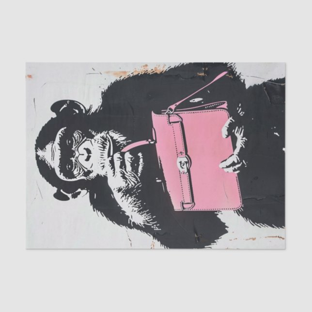 Papel De Seda Chimp Business2 (Frente )