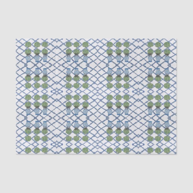 Papel De Seda Chinoiserie Bamboo Topiaries Topiaries (Frente )