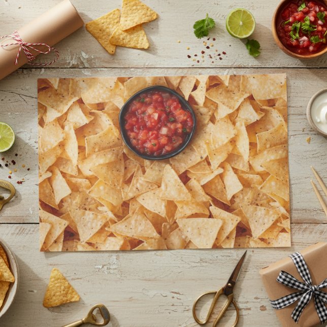 Papel De Seda Chips e Salsa (Criador carregado)