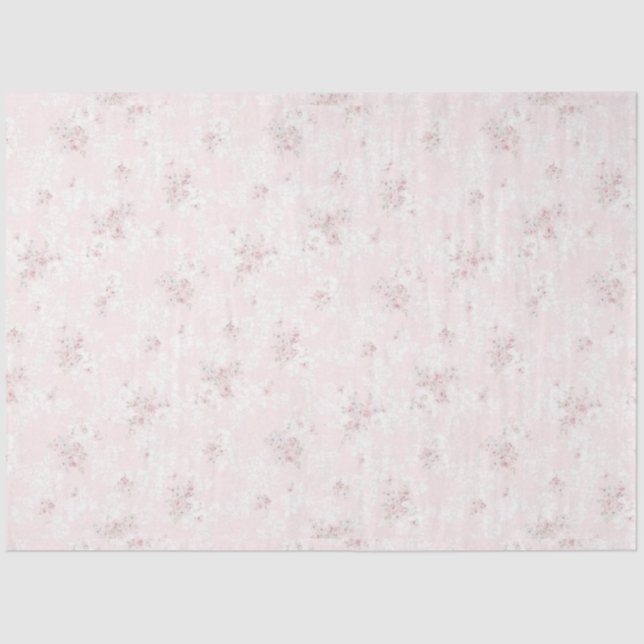 Papel De Seda Chique da série rosa Design 1 (Frente )