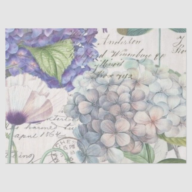 Papel De Seda Chique Lilac Series Design 5 (Frente )