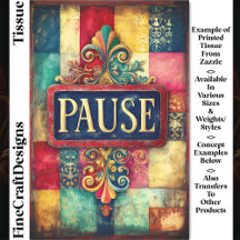 Chique Pausar Sinal de Vintagem DP5F Decoupage