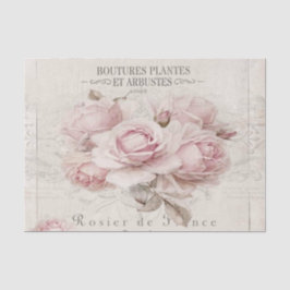 Papel De Seda chique,rústico,vintage,floral,colagem,país,