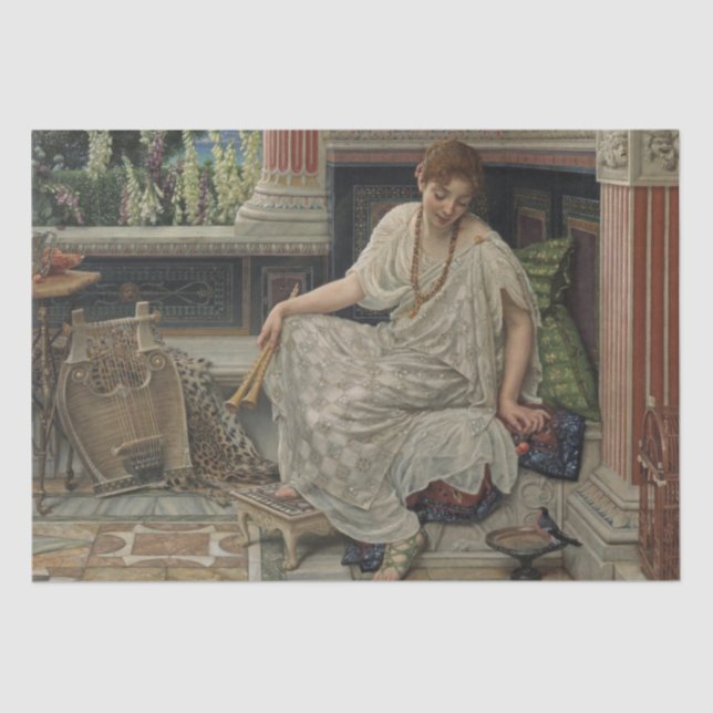 Papel De Seda Chloe (por Edward Poynter) (Frente )