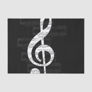 Papel De Seda Chopin Nocturne Treble Clef Op. 9, No. 1