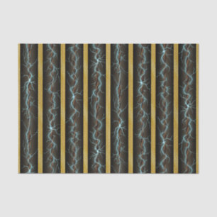 Papel De Seda Choque Elétrico Fantasia Industrial Golpes