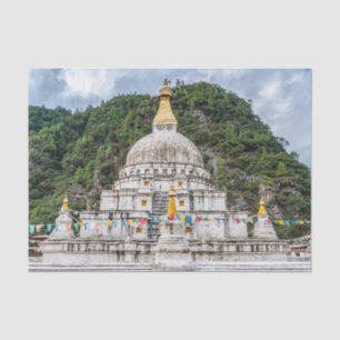 Papel De Seda Chorten Kora - Butão Oriental, Himalaia, Ásia