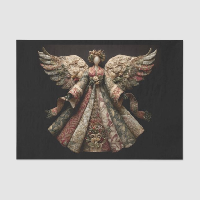 Papel De Seda Christmas Angel (Frente )