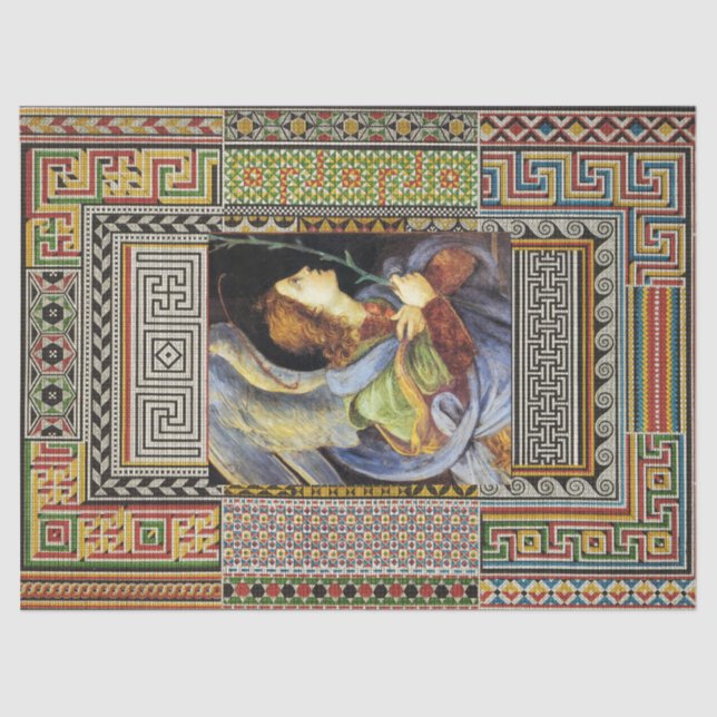 Papel De Seda CHRISTMAS ANGEL por FILIPPINO LIPPI (Frente )