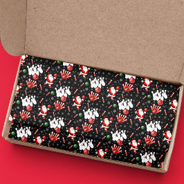 Papel De Seda Christmas Bowling with Santa Claus