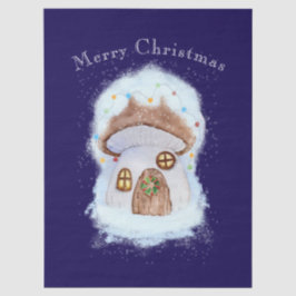 Papel De Seda Christmas fairy house