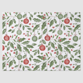 Papel De Seda Christmas Ivy