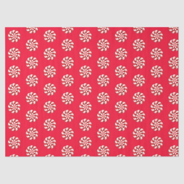 Papel De Seda Christmas red tissue paper (Frente )