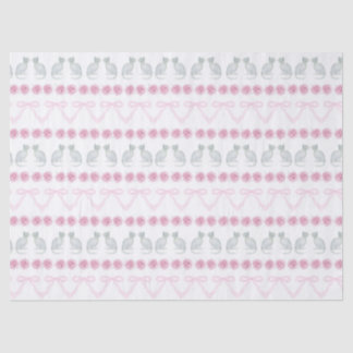 Papel De Seda Christmas Snowflakes and Trees