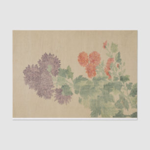 Papel De Seda Chrysanthemums por Mãe Yuanyu