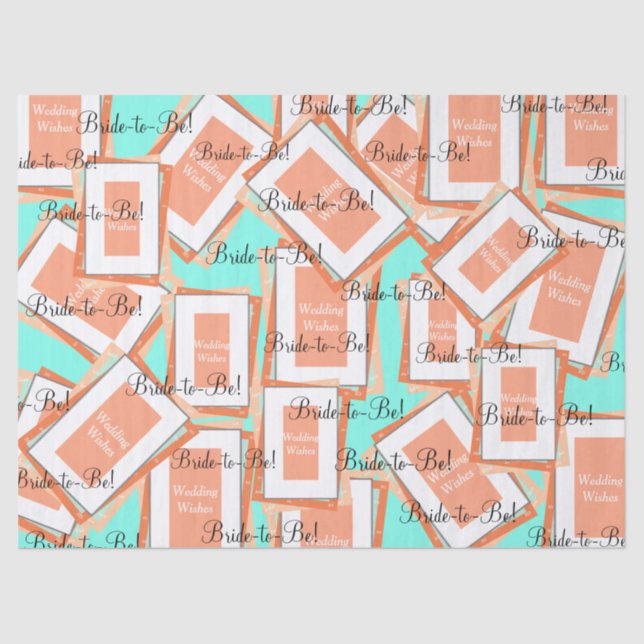 Papel De Seda Chuva de Melão Cantalupo Azul (Frente )