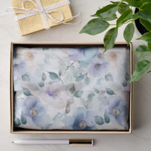 Papel De Seda Chuva de Noiva Flores de Lavanda Lindas Românticas