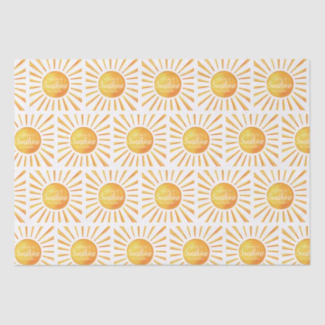 Papel De Seda Chuva de Sol Chuva de Bebê (Frente )