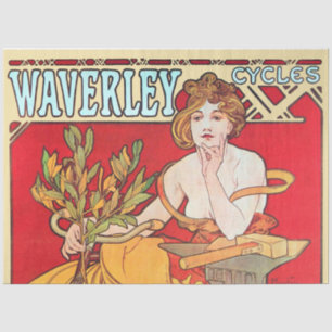 Papel De Seda Ciclos Waverley, Mucha