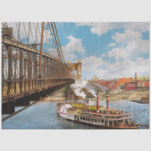 Papel De Seda Cidade - Cincinnati, OH Cidade de Cincinnati 1906