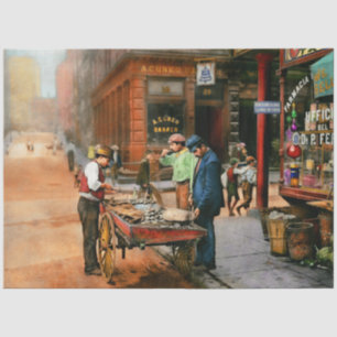 Papel De Seda Cidade - Pequena Itália NY - Homem-Mexilhão 1900