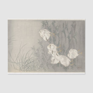 Papel De Seda Cinco Pintinhos de Ohara Koson