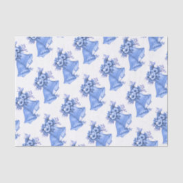 Papel De Seda Cintos de Casamento Azul